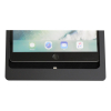 Domo Slide vægholder flad med opladningsfunktion til iPad Mini 8,3 tommer - sort