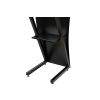 Metal lectern Neptune black