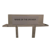 Card holder for lectern