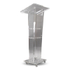 Acrylic lectern Garnet - clear