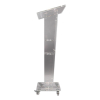 Acrylic lectern Garnet - clear