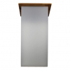 Height adjustable Acrylic/metal lectern Notulus - white