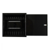 BRVD12 Ladeschrank für 12 Tablets oder Laptops bis zu 17 Zoll - schwarz – USB-A