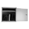 Bravour BRVDC12 armadio di ricarica USB-C per 12 dispositivi mobili fino a 17 pollici - Bianco