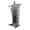 Metal/acrylic lectern Press