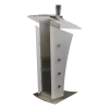 Metal/acrylic lectern Press