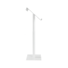 Height adjustable metal/acrylic lectern Vivaldi - white