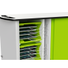 iPad charging cart with carry baskets - USB-C to LAN - 32 tablets - digital code lock