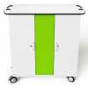 iPad and Pencil USB-C charging cart Zioxi CHRGTUC-PT-32-K# including USB-C cables for 32 iPads up to 10.9 inches - Key lock