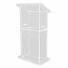 Synthetic lectern Jasmin - clear