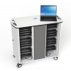 Chromebook onView charging trolley Zioxi CHRGT-CB-32-C-O3 for 32 Chromebooks up to 14 inch - combination lock