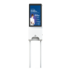 Multimedialna kolumna dezynfekująca z czujnikiem Klora - 32-calowy ekran - model wolnostojący