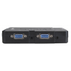 Switch KVM compatto a 4 porte con funzionalità audio e microfono