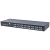 Modularer VGA-KVM-Umschalter mit 16 Anschlüssen