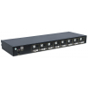 Modularer DVI-KVM-Umschalter mit 8 Anschlüssen