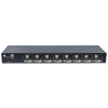 Modularer DVI-KVM-Umschalter mit 8 Anschlüssen