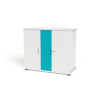 Zioxi oplaadkast voor 32 laptops tot 16 inch - Opladen via USB-C - CHRGCUC-LS-32-K - sleutelslot