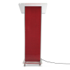 Acrylic lectern Primo LED - choice of colour