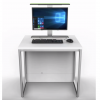 Datorbord M1 med 1 mekaniskt pop-up monitorhus - 70 (B) x 75 (D) cm