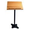 Rednerpult Holz/Metall Mars - Eiche