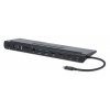 Docking station USB-C 11 in 1 con MST per tre monitor