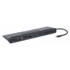 Docking station USB-C 11 in 1 con MST per tre monitor