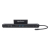 Docking station USB-C 11 in 1 con MST per tre monitor