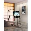 Compacte in hoogte verstelbare TV wagen/standaard - 34 tot 55 inch