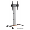 Compact height adjustable TV cart/stand - 34 to 55 inches