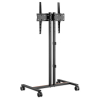 Compact height adjustable TV cart/stand - 34 to 55 inches