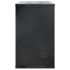 19 inch wandkast MHT153 met glazen deur - 20U hoogte - 600 mm diep - zwart