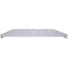 1U fixed shelf - 550 mm deep - load capacity to 50 kg - gray