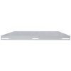 1U fixed shelf - 550 mm deep - load capacity to 50 kg - gray