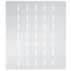 1U fixed shelf - 345 mm deep - load capacity to 50 kg - gray