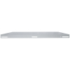 1U fixed shelf - 600 mm deep - load capacity to 100 kg - gray