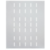 1U fixed shelf - 600 mm deep - load capacity to 100 kg - gray