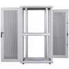 19 inch serverkast MHT266 met geperforeerde deur - 42U - 1000 (D) x 800 (W) x 2033 (H) - geassembleerd - grijs