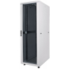 19-tommer netværksskab MHT216 med glasdør - 36U - 600 (D) x 600 (B) x 1766 (H) - samlet - grå