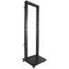 19 inch freestanding rack MHT163 - 42U height - 2 uprights - flatpack - black