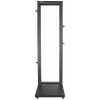 19 inch freestanding rack MHT163 - 42U height - 2 uprights - flatpack - black