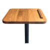 Hout/metalen katheder Mercur - eiken