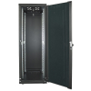 19 inch netwerkkast MHT191 met glazen deur - 36U - 800 mm breed - 800 (D) x 800 (W) x 1766 (H) - flatpack - zwart