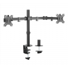 Monitor tafelhouder met dubbele scharnierarmen voor 2 schermen - 13 tot 32 inch