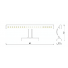 LED lamp iron