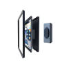 Soporte magnético de pared para iPad A16 de 11 pulgadas y iPad de 10,9 pulgadas - función de carga inalámbrica - gris