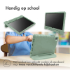KidsCase tablethoes met handvat voor Samsung Galaxy Tab A9 8.7 inch - Olijfgroen