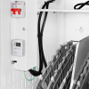 Charging cabinet BRV12v2T for 12 tablets or laptops up to 16 inches - with timer - white