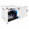 Charging cabinet BRV12v2T for 12 tablets or laptops up to 16 inches - with timer - white
