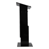 Height-adjustable Acrylic lectern Simple Move - black