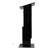 Height-adjustable Acrylic lectern Simple Move - black